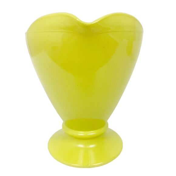 vintage Hazel-Atlas glass Ovide Chartreuse CREAMER & open SUGAR set glassware - Picture 5 of 12